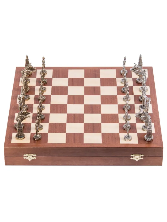 Schach König Arthur - Metal Lux